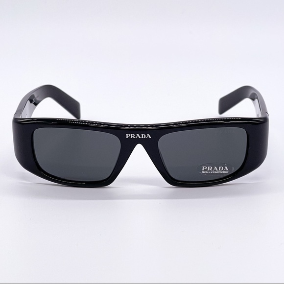 NEW PRADA PR20WS 1AB5S0 SUNGLASSES PRADA PR 20WS BLACK EYEWEAR PRADA SPR 20W - Picture 3 of 14